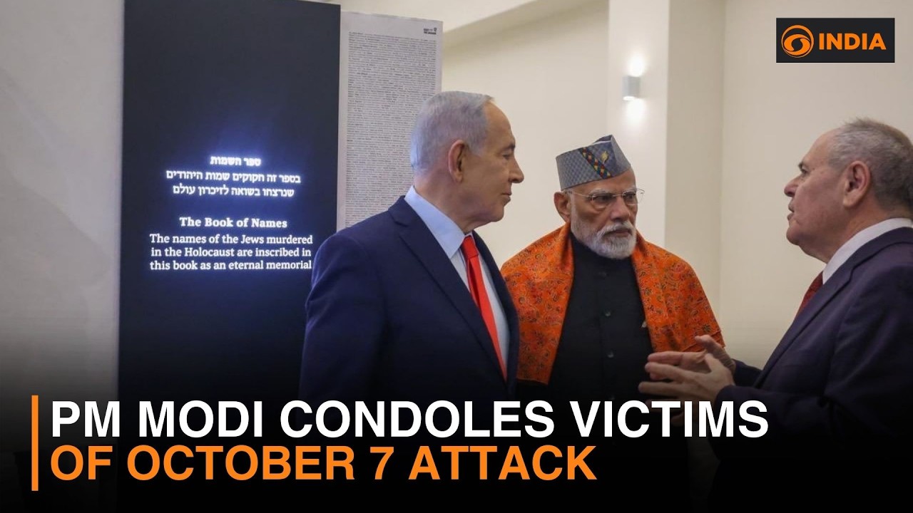 PM Modi expresses condolences for victims of Oct 7 attack