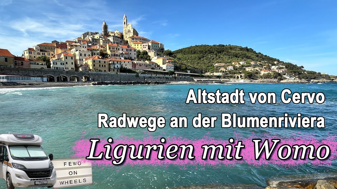 Ligurien hat mehr als die Cinque Terre - Italien mit dem Wohnmobil