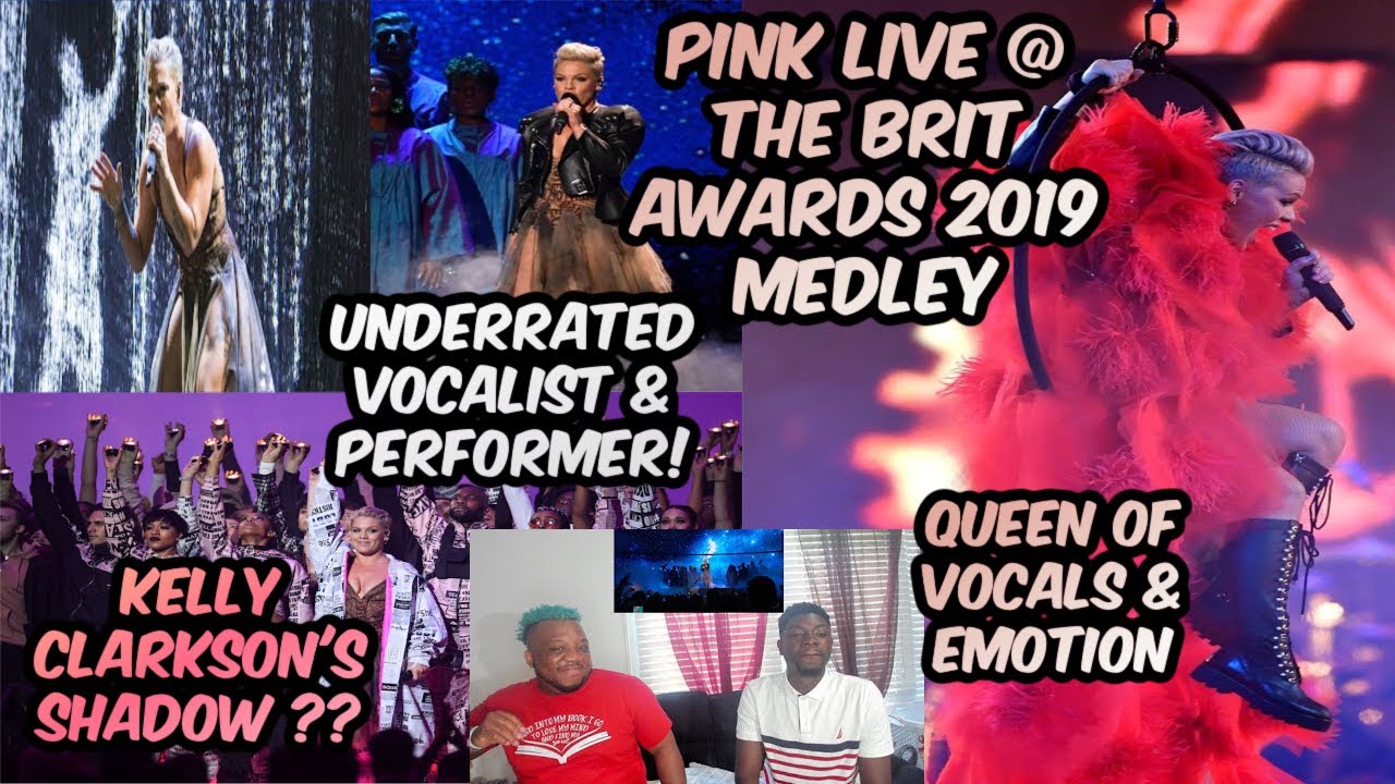 Underrated Vocalist & Performer 🙊🎙️ P!nk Live @brits Awards 2019 Medley 😱🩵JoCurKRAZE reacts 💯🎯