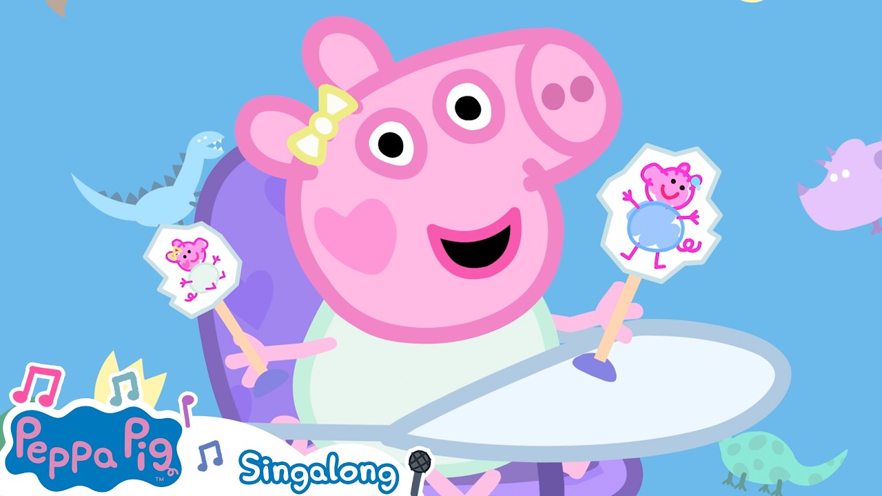 🎶 Baby Evie's Finger Family 💫 NEW Singalong Nursery Rhymes & Kids Songs 💕 Peppa Pig Songs