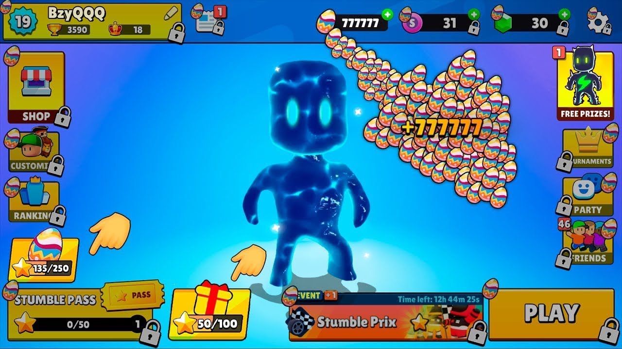 DOSTAŁEM PREZENT OD STUMBLE GUYS! (NOWY SKIN SPECJALNY)