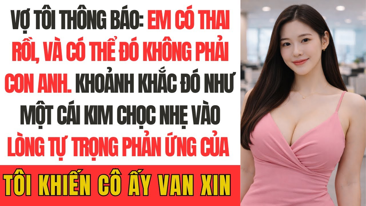Vợ tôi thông báo: 