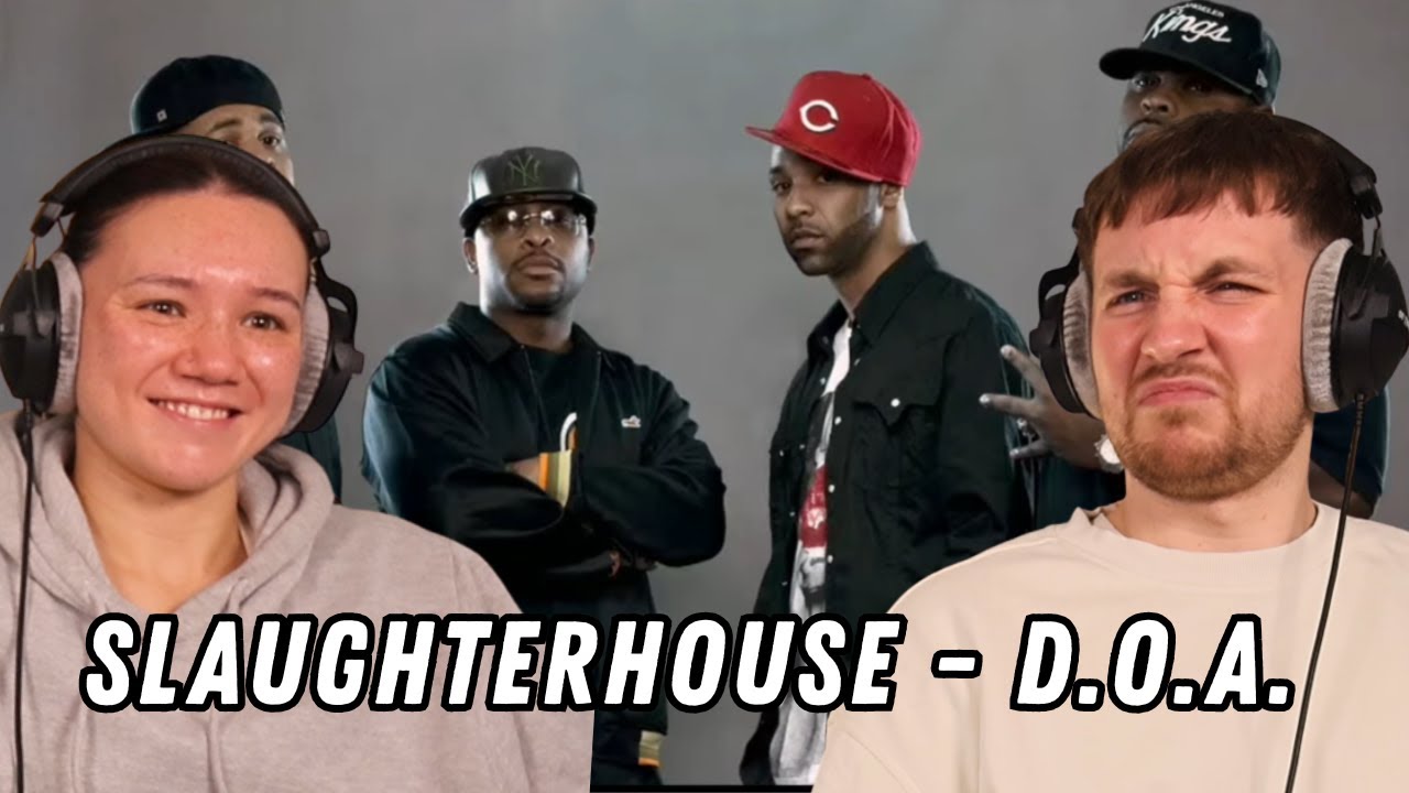 Slaughterhouse - D.O.A. (DJ Green Lantern freestyle) REACTION