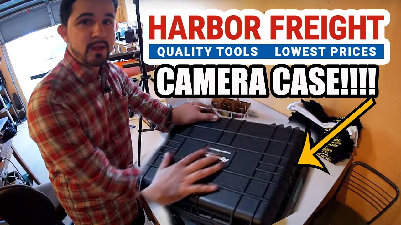 Harbor Freight GUN CASE for CAMERAS!!!!