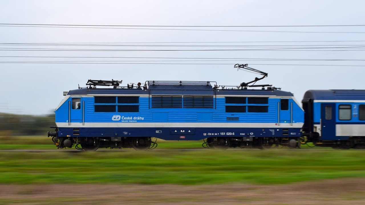 Vlaky: ŽELEZNIČNÍ SOUHRN - 2017 / Czech Trains summary video