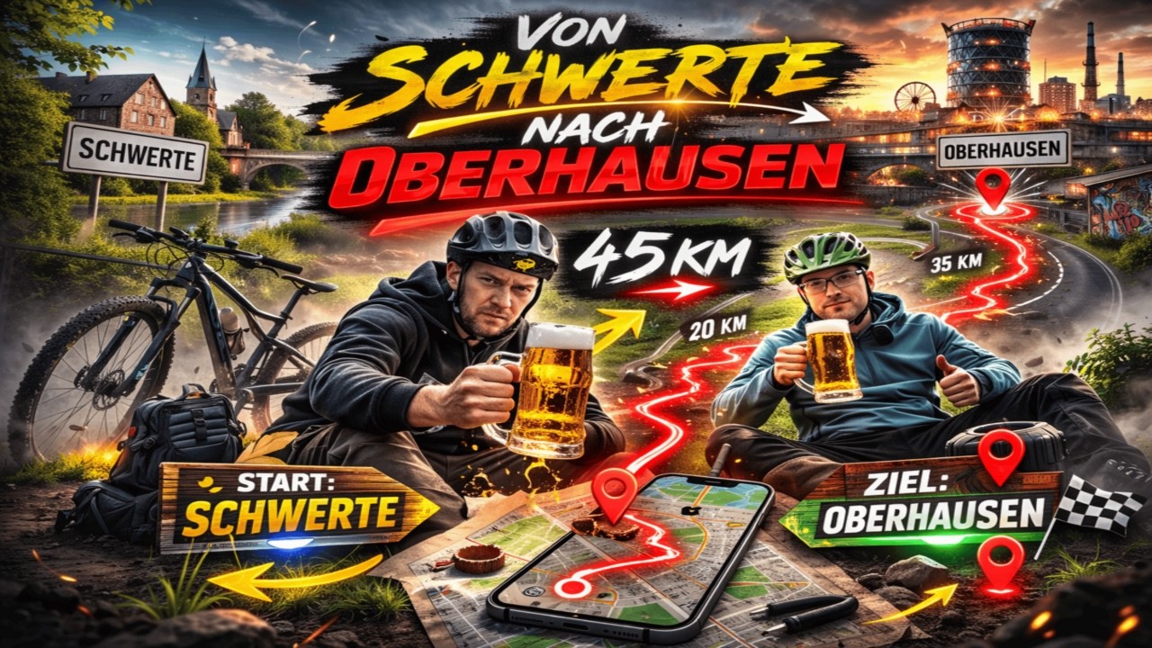 Mal von Schwerte zurück Nach Oberhausen