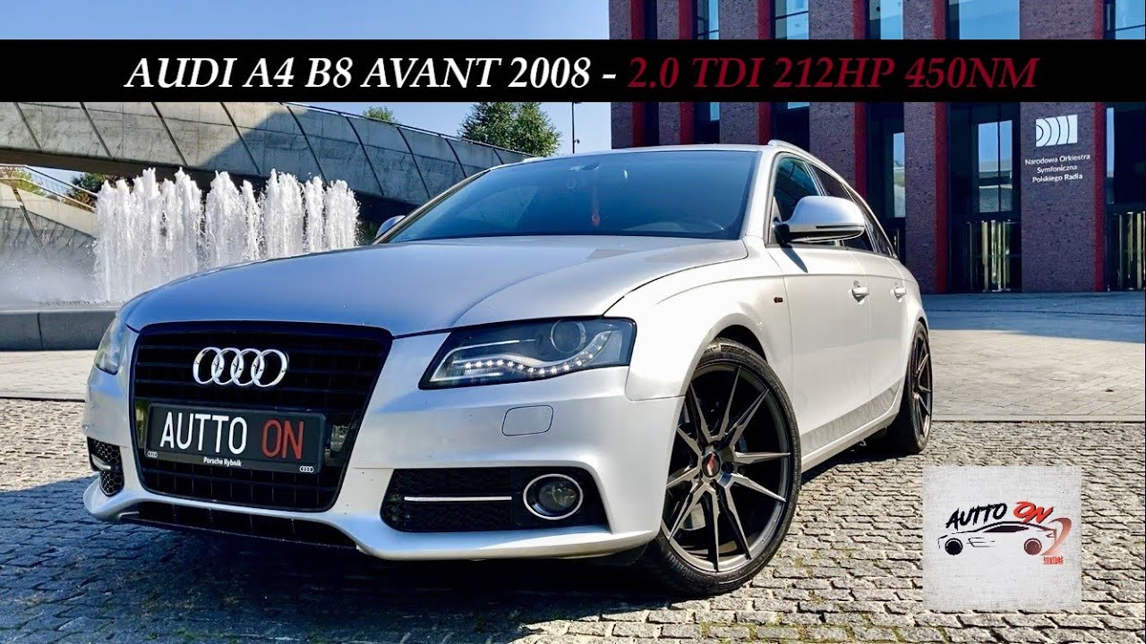Audi A4 B8 AVANT 2008 - 2.0 TDI 212HP 450NM