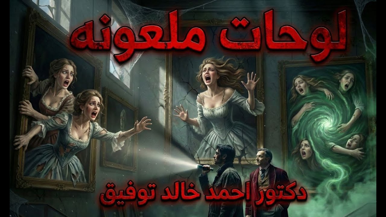 ايه هو سر اللوحات الملعونة و القصر الغريب. غموض وتشويق مع محفوظ حجازي . ابداع دكتور احمد خالد توفيق