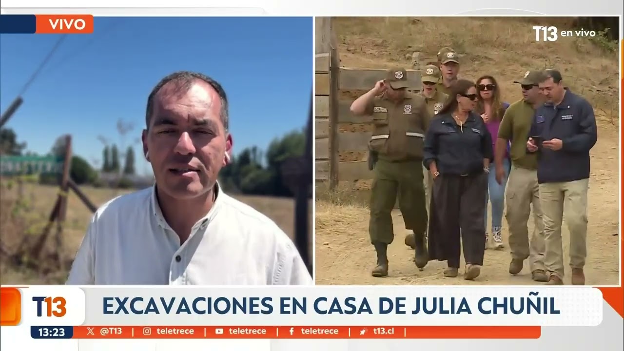 Siguen excavaciones en casa de Julia Chuñil: confirman anomalías en suelo del predio