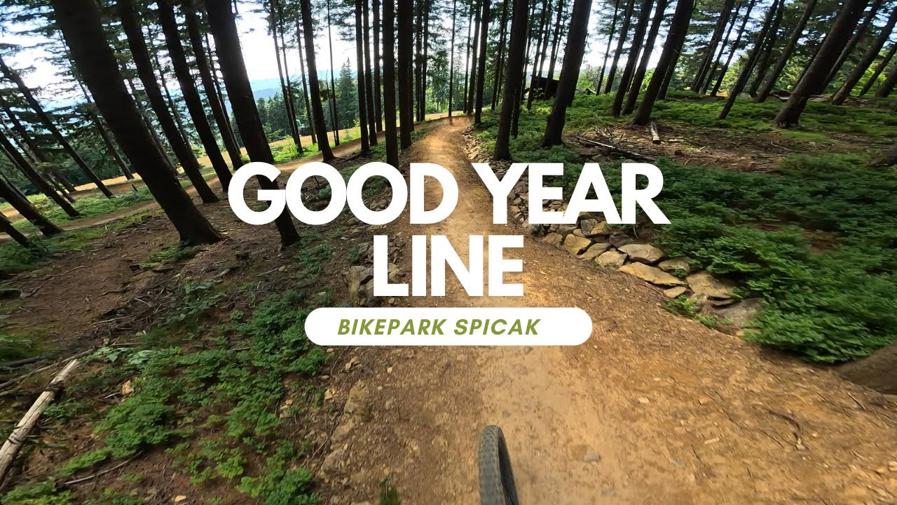 Good Year Line Flow Trail Bikepark Spicak Tschechien 🇨🇿 full run POV RAW
