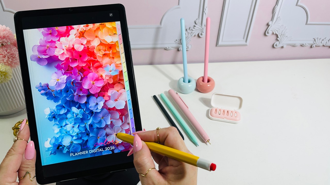 O melhor Planner Digital 2026 Gratuito para Tablet Android #plannerdigital #tabletandroid
