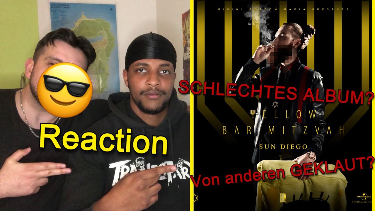 Sun Diego - Yellow Bar Mitzvah ALBUM| Reaction+Review (feat. AIZ)