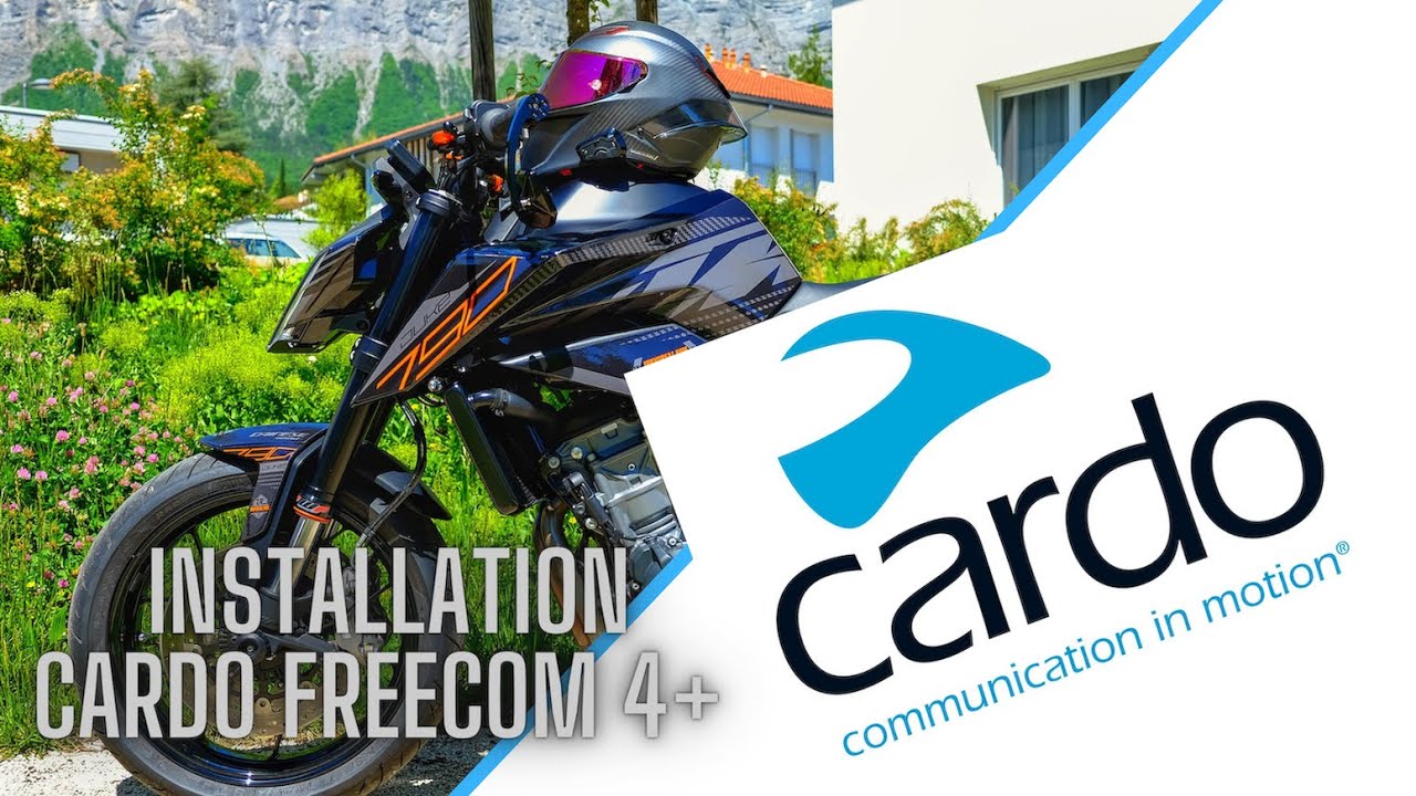 Installation CARDO FREECOM 4+