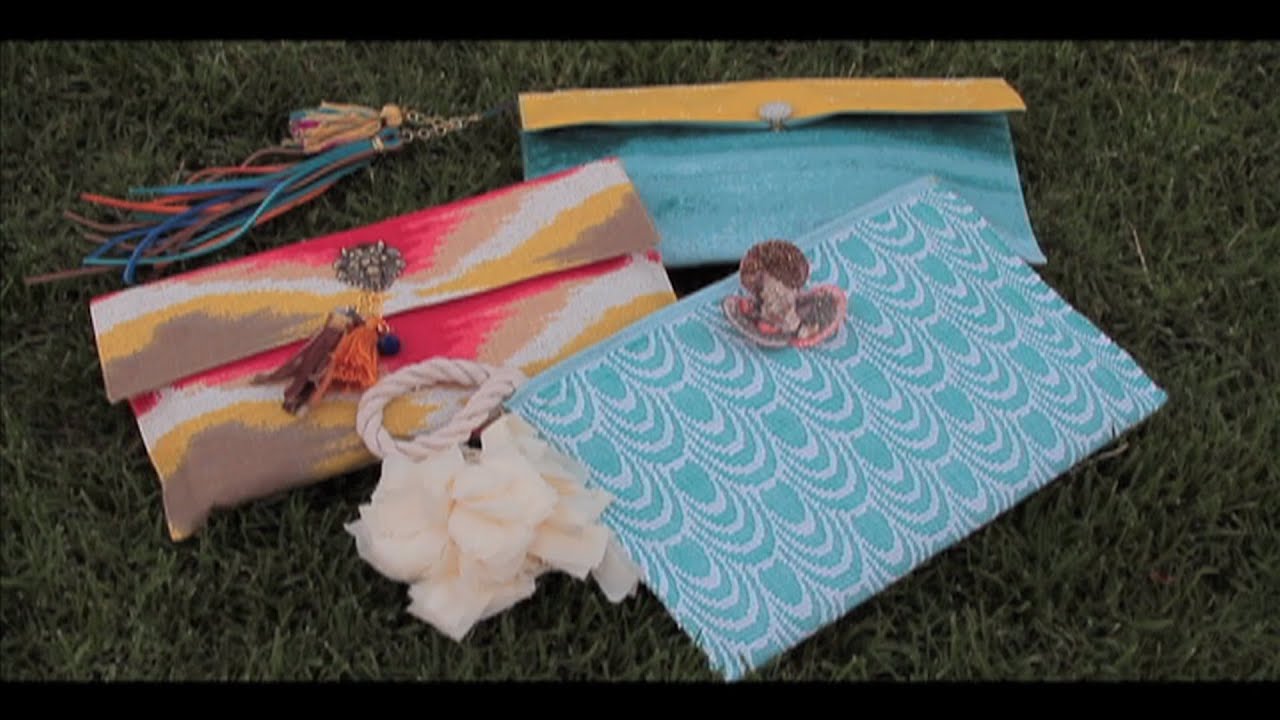 DIY Placemat Clutch