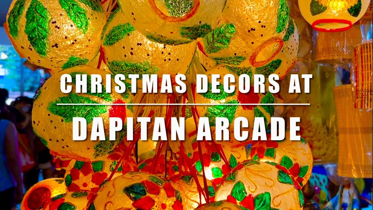 CHRISTMAS DECORS | Shopping at Dapitan Arcade