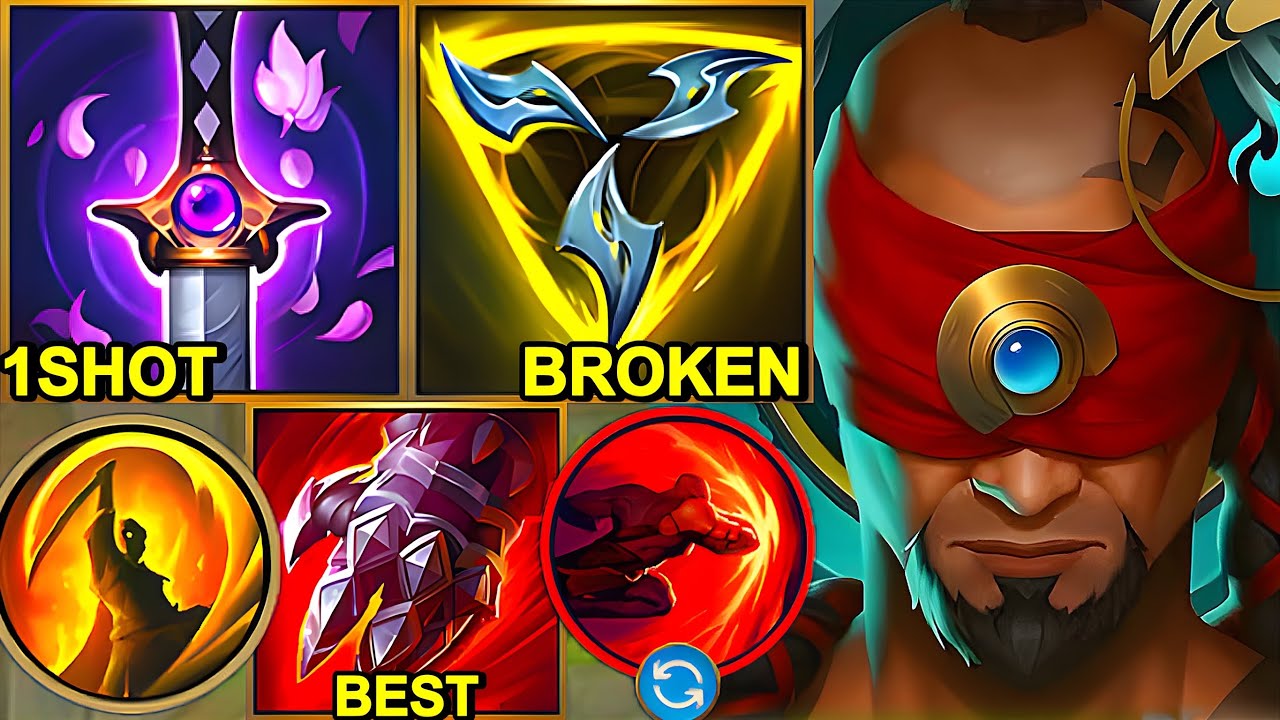 Wild Rift China Lee Sin - Challenger Rank Gameplay - BEST LEESIN BUILD RUNES - Muay Thai LeeSin Skin