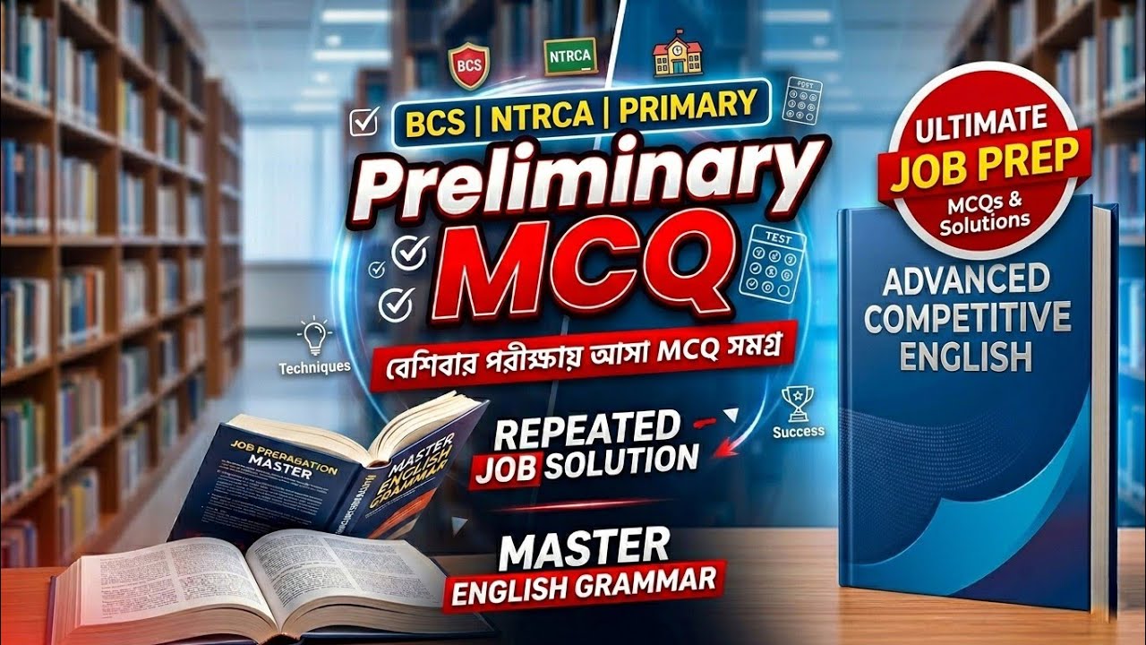 বেশিবার পরীক্ষায় আসা MCQ সমগ্র | Repeated Job solution | Master English Grammar 