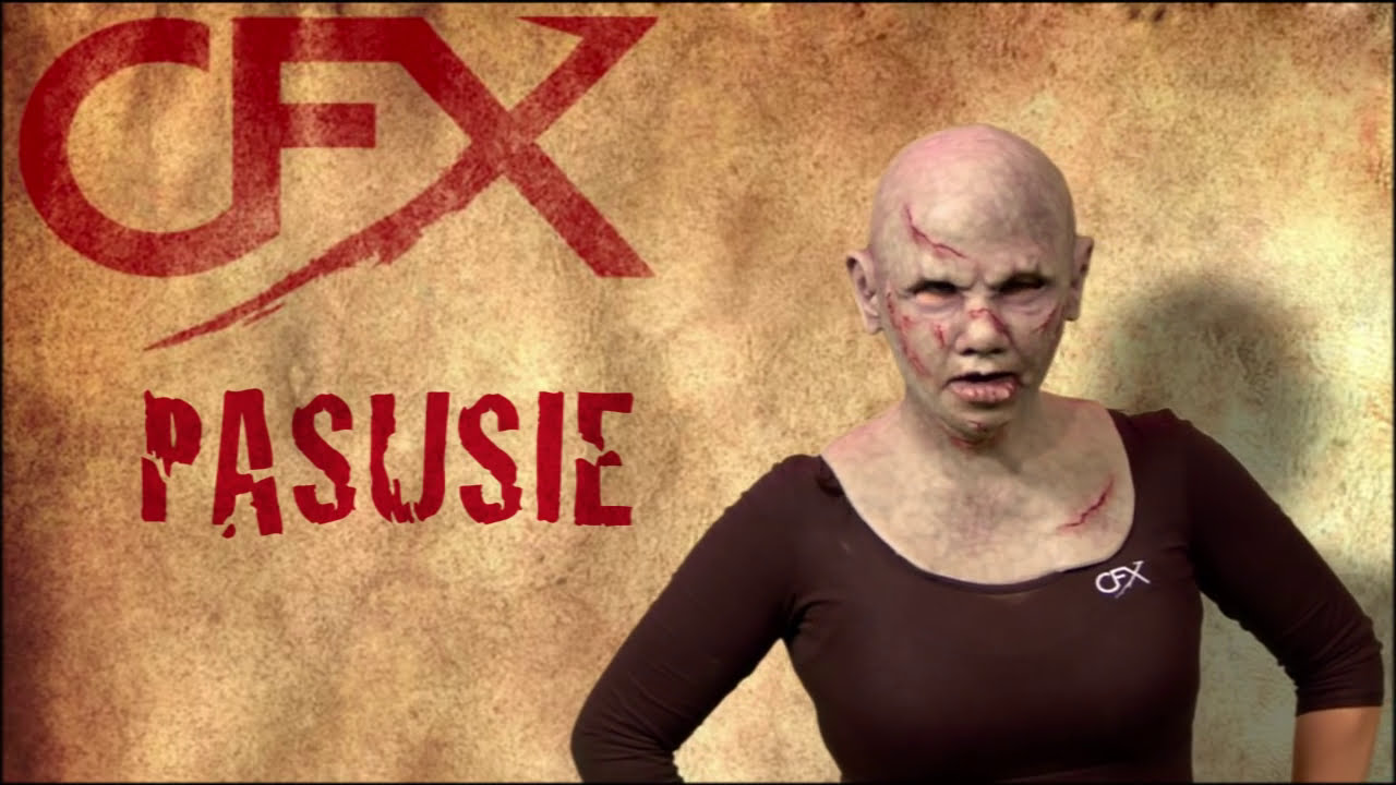 CFX PASUSIE The Ghoul Female Fit Silicone Mask Movement Video