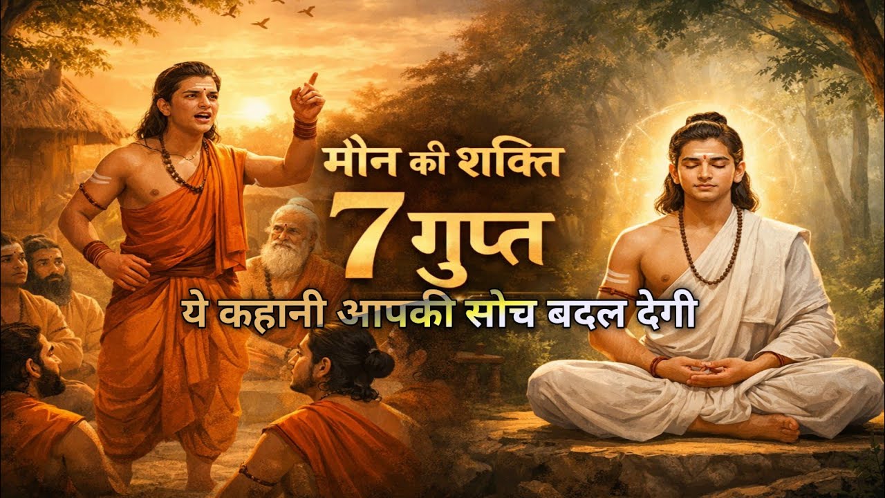 मौन के 7 गुप्त सत्य | यह कहानी आपकी सोच बदल देगी | Hindi  Motivational Story 2026