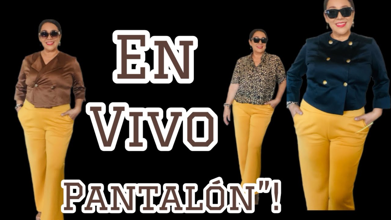 Pantalón EN VIVO CORTE Y CONFECCIÓN