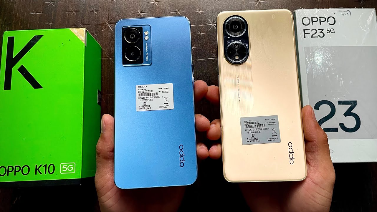 Oppo F23 5G Vs Oppo K10 5G Full Comparison | Big Difference 😱