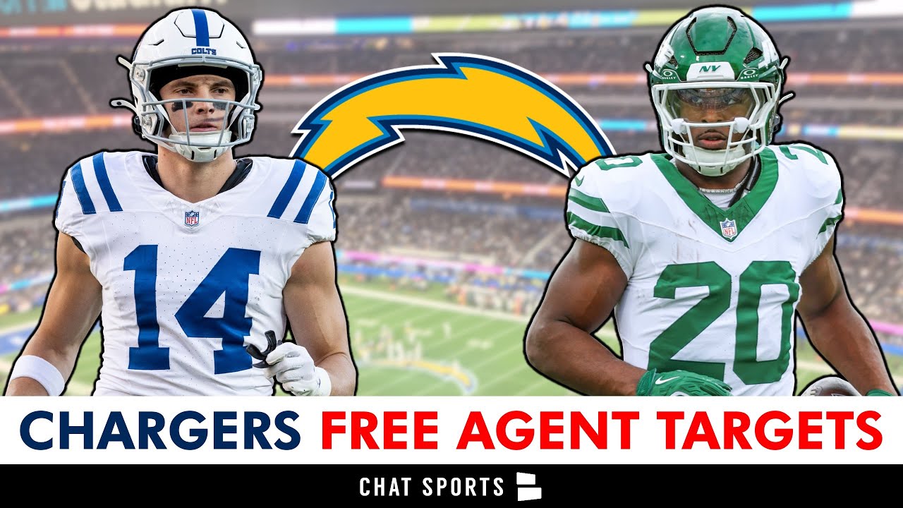 Los Angeles Chargers Free Agent Targets For 2026 NFL Free Agency Ft. Alec Pierce + Breece Hall