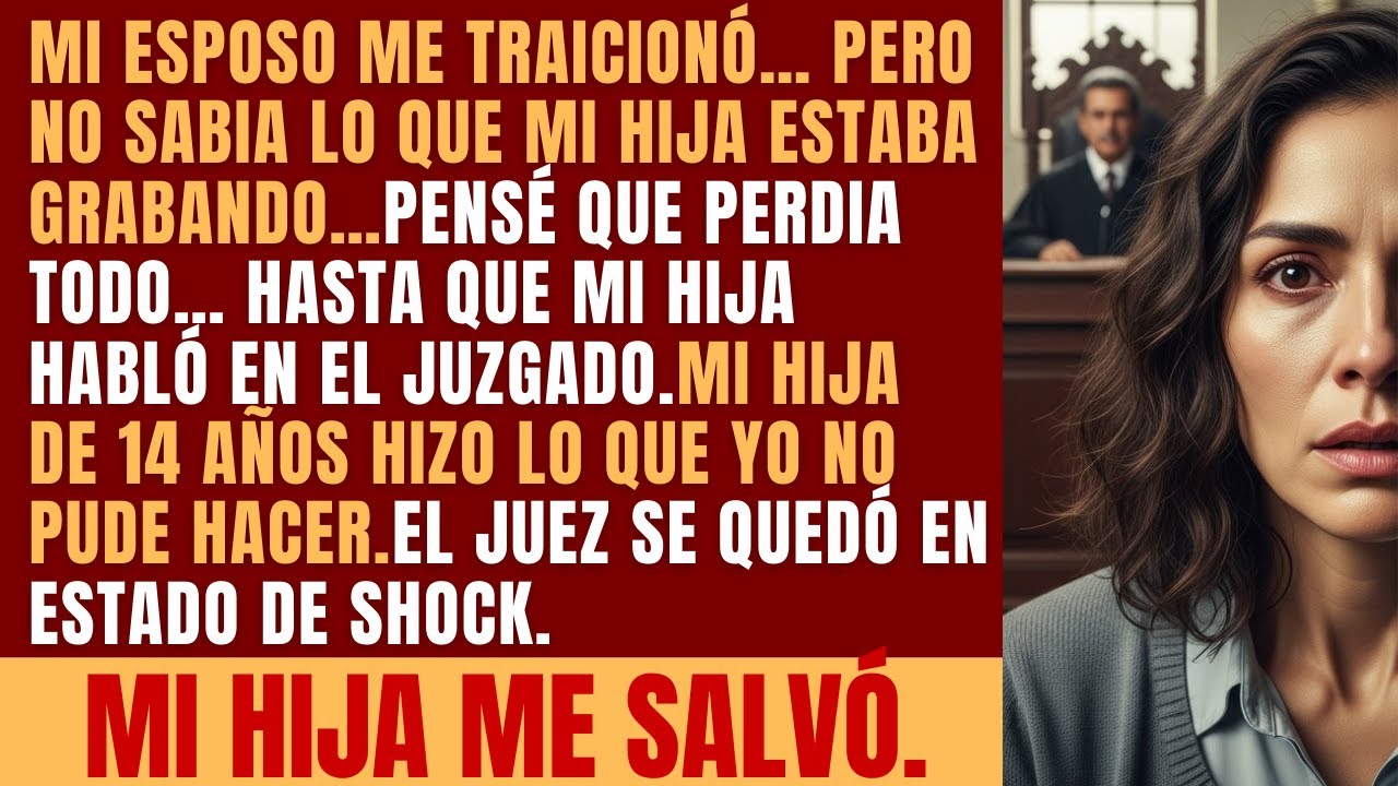 EN PLENO DIVORCIO, MI HIJA MOSTRÓ UN VIDEO Y EL JUEZ QUEDÓ EN SHOCK.