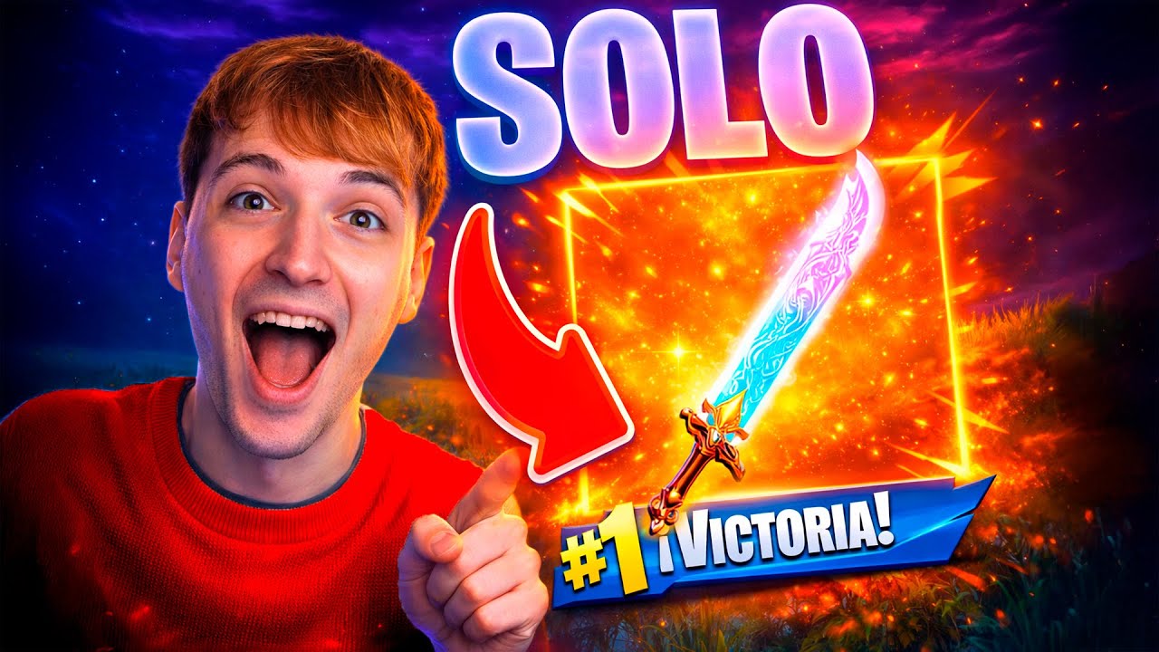 RETO ESPADA SOLO en Fortnite | ¿Lo LOGRO?