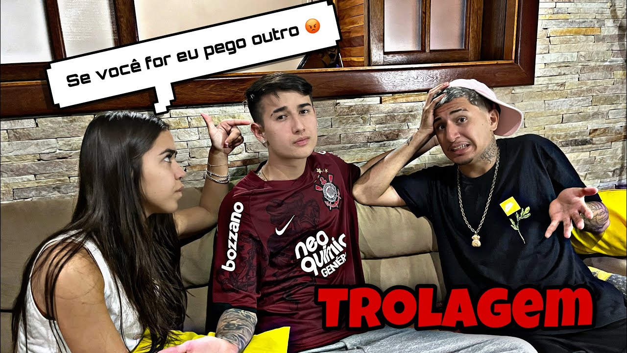 CHAMEI O MEU AMIGO PRA TRAIR A NAMORADA DELA NA FRENTE DELA