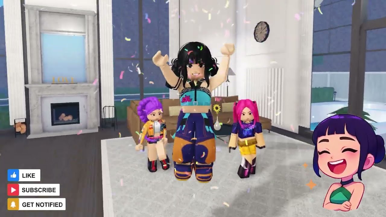 Zoey Is PREGNANT With A Beautiful Baby In Roblox! KPOP Demon Hunters