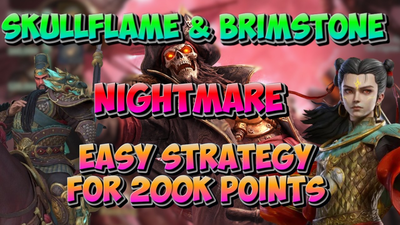 SkullFlame & Brimstone | Простая стратегия для получения 200 000 очков в режиме &laquo;Кошмар&raquo; | Watche...