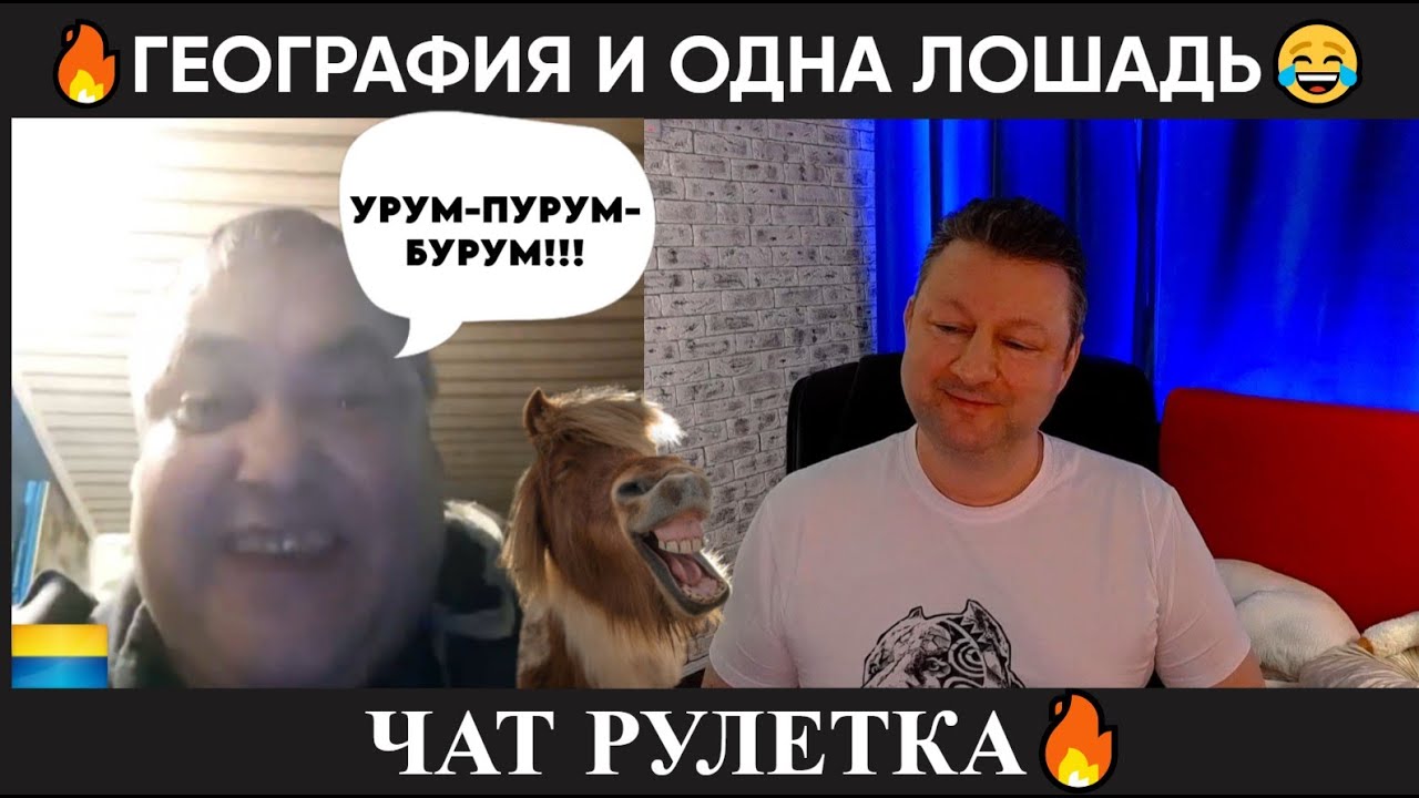 География и одна лошадь 🤣 (юмор) чат рулетка