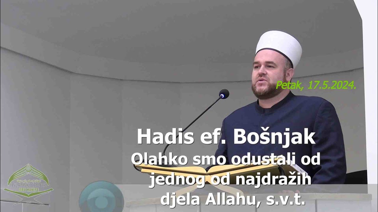 Hadis ef. Bošnjak: 
