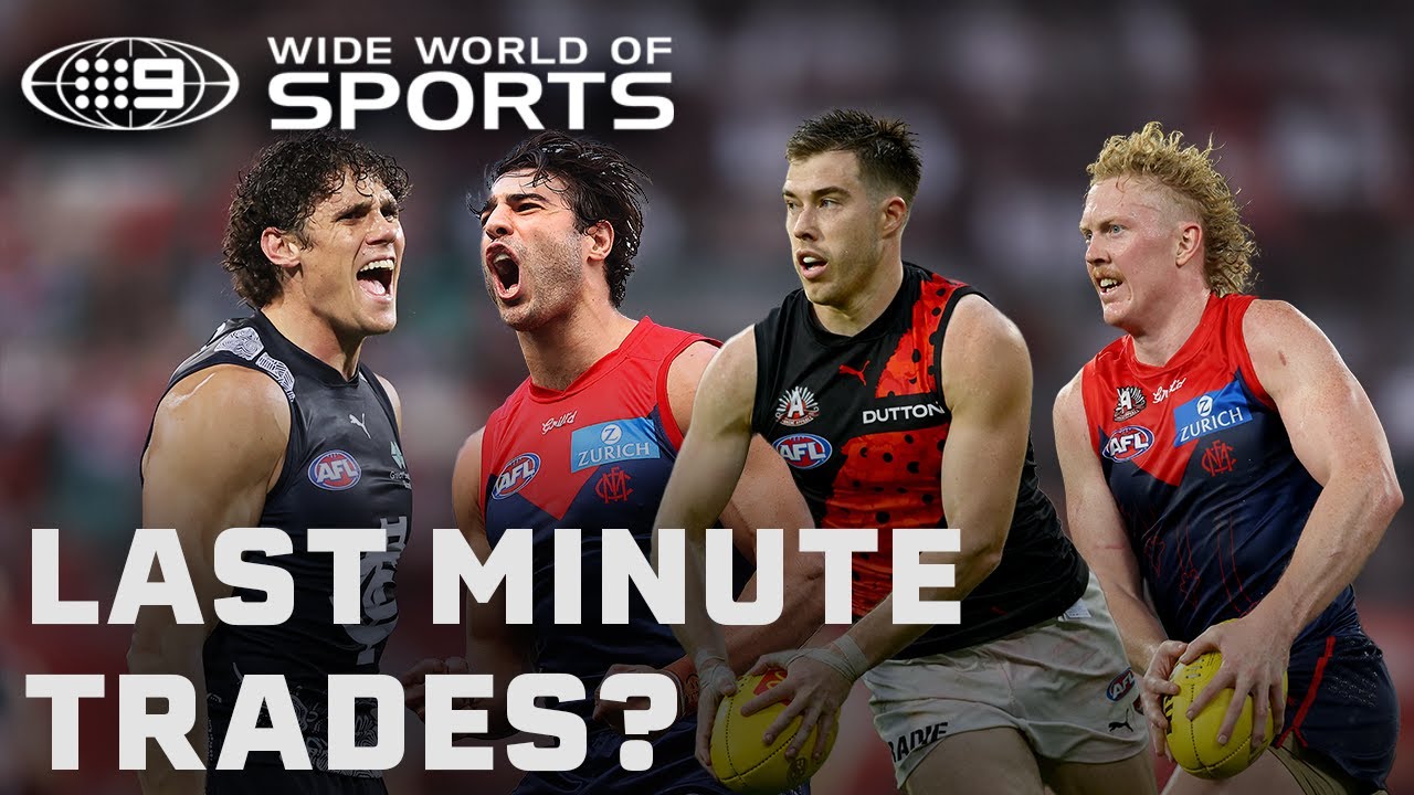 Petracca, Oliver, Curnow, Merrett. A LOT going on in this trade period! | Footy on Nine