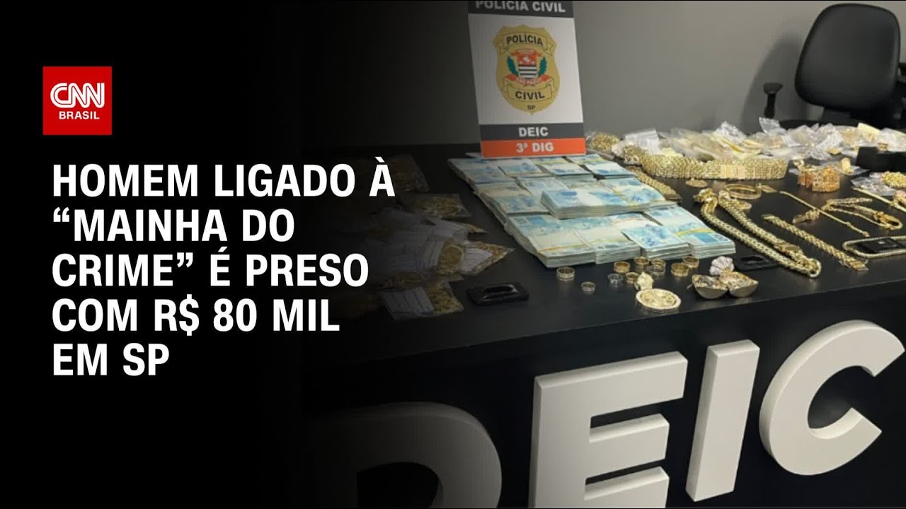 Negociador de joias roubadas ligado a &ldquo;Mainha do crime&rdquo; &eacute; preso em SP | BASTIDORES CNN
