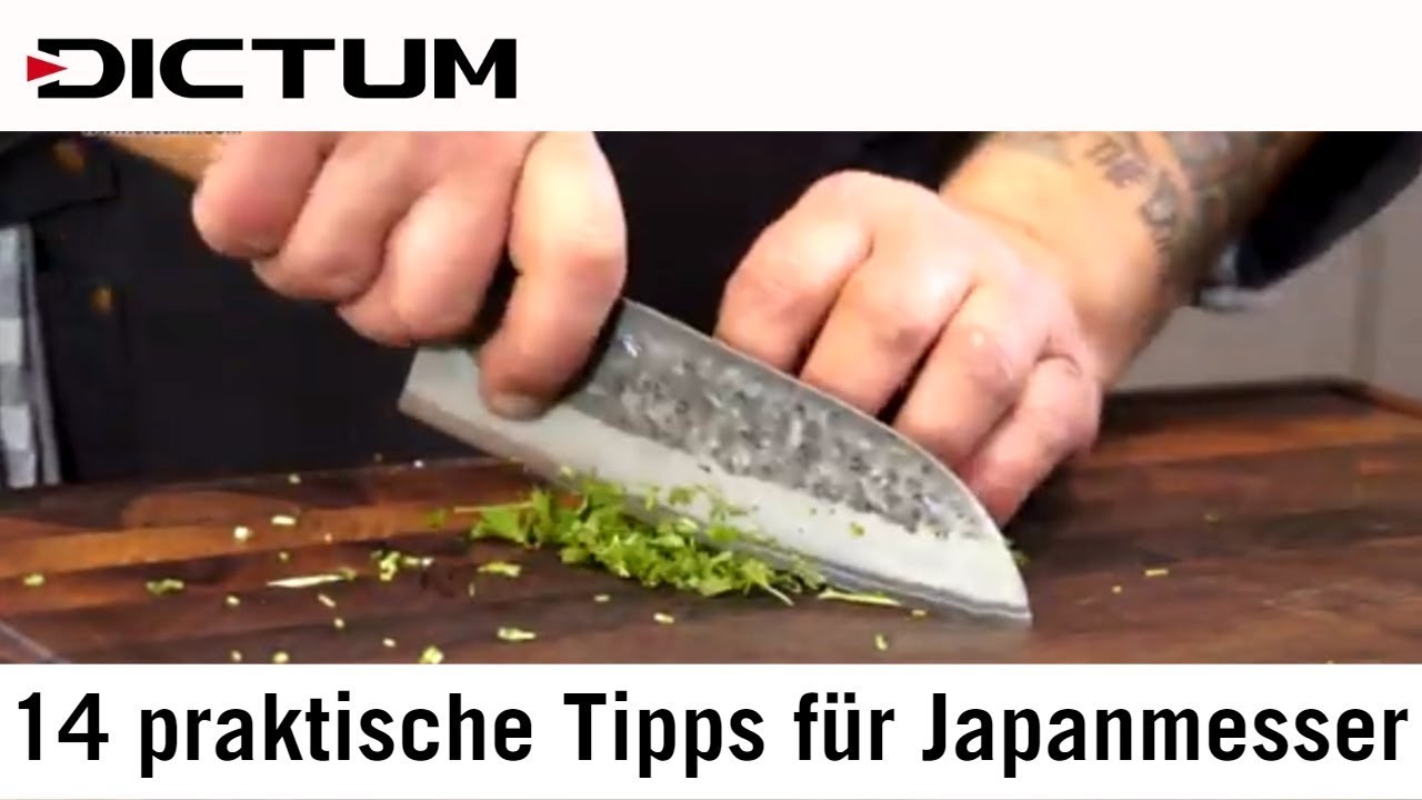14 Tipps für Japanmesser - Gebrauch, Pflege, Aufbewahrung japanischer Messer