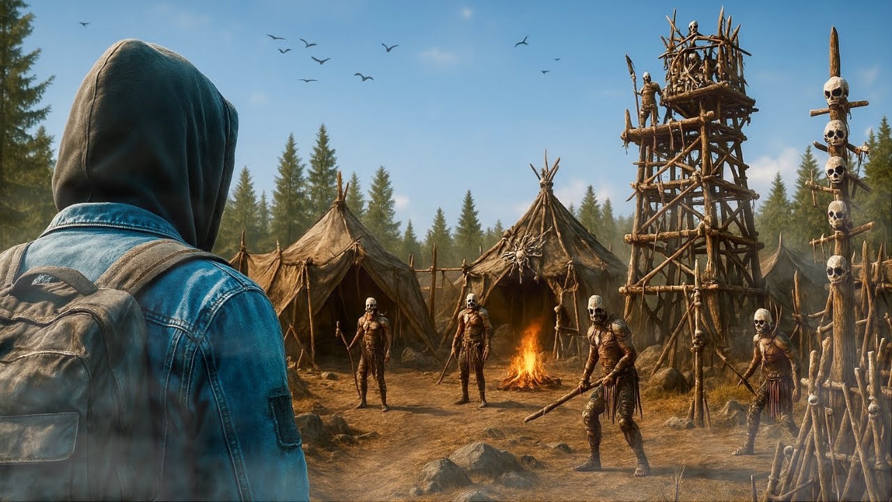 We Found a SCARY Cannibal Camp in the Woods ... Mist Survival 2025 (Part 15)