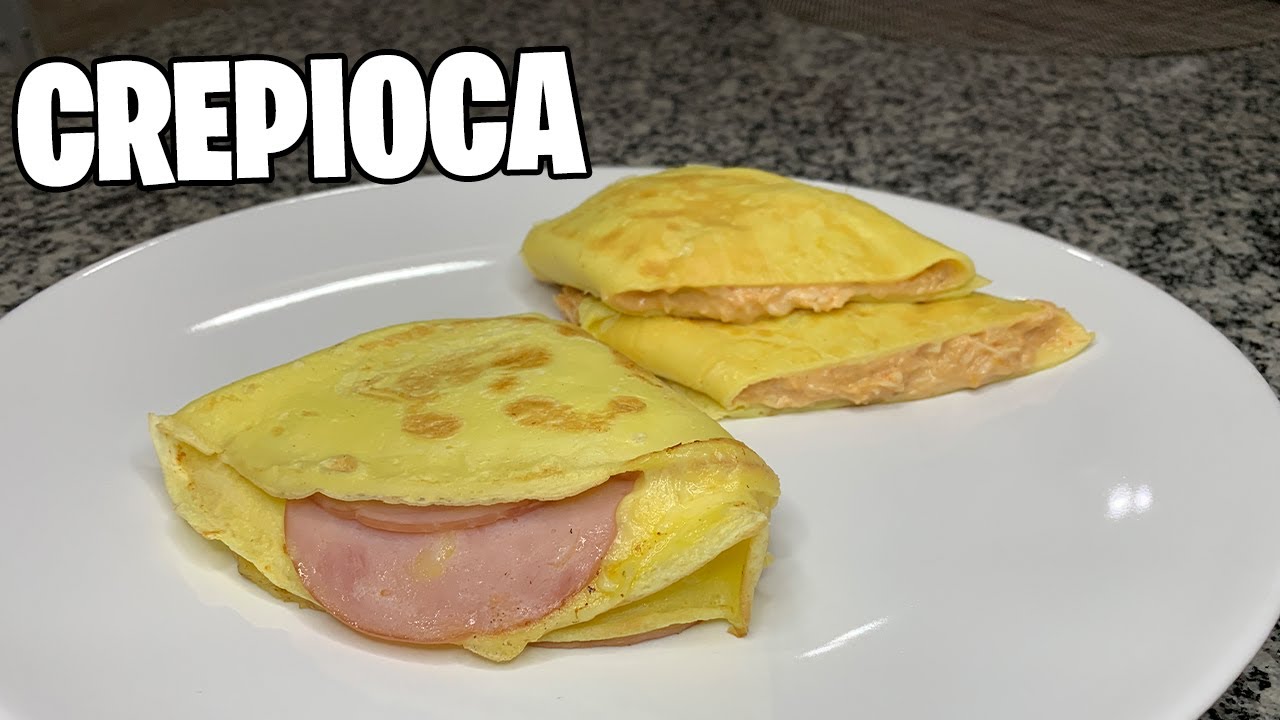 COMO FAZER CREPIOCA RÁPIDA E SIMPLES - Cozinhando Com A Sogra