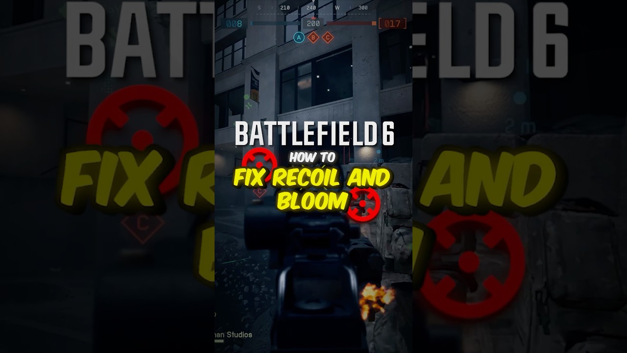🔥Исправление размытия и отдачи🔥4 лучших модуля для любого оружия в BF6 #Battlefield6 #Battlefield...