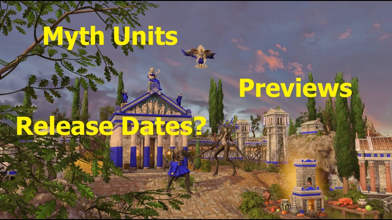 New DLC (Demeter) news in Age of Mythology: Retold and Gold Skins!