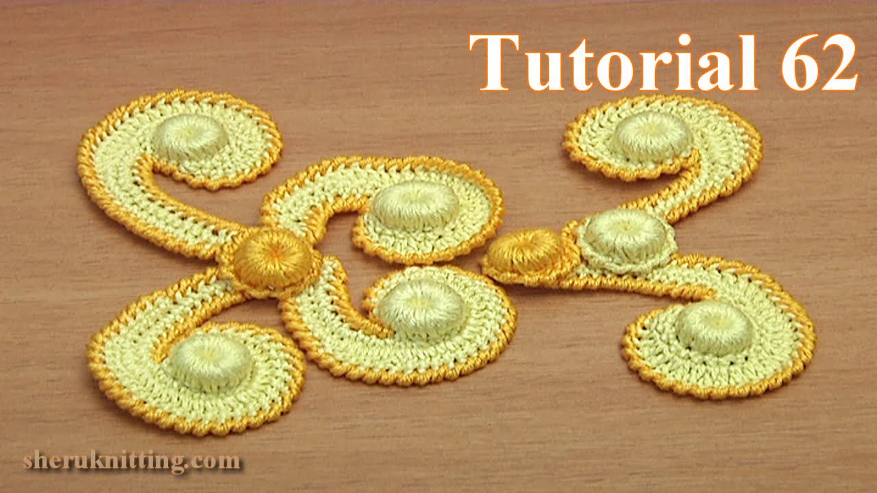 How to make Motif For Irish Lace