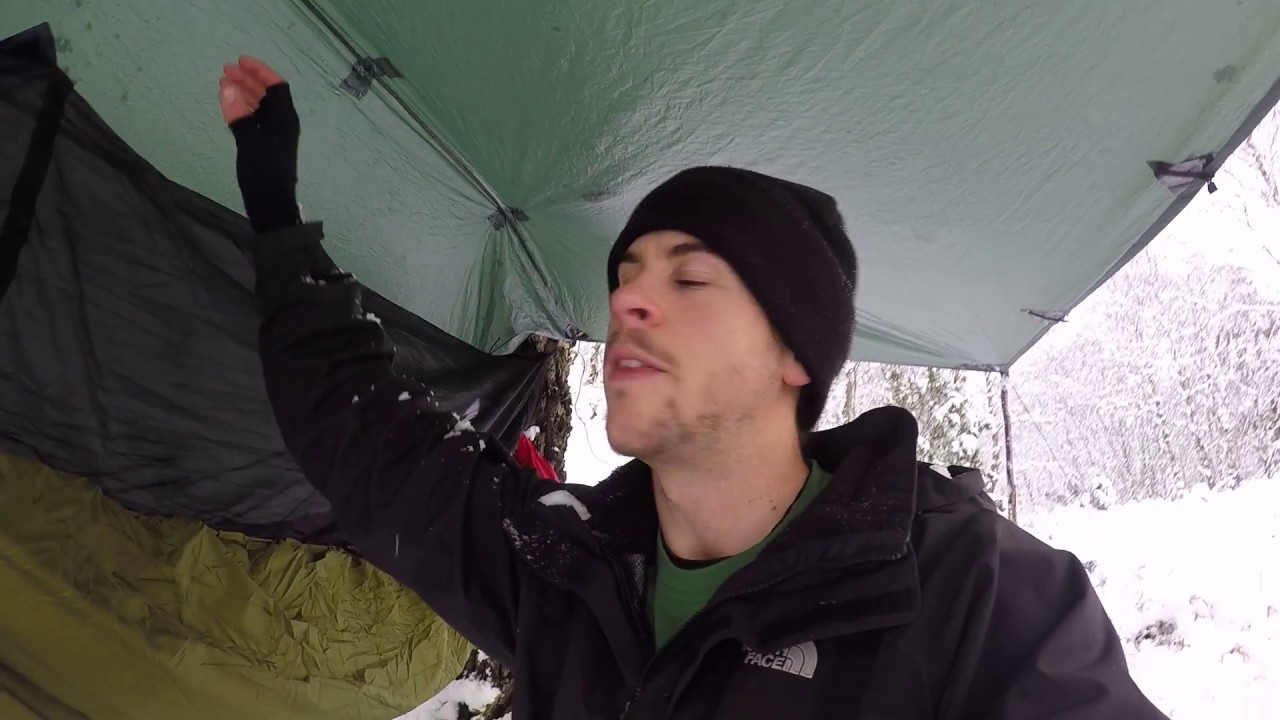 Scottish Winter Hammocking with Tom Langhorne