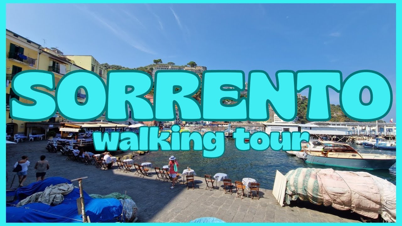 ✨️ Sorrento ,  Italy  2024 ✨️ 🇮🇹  [ 4K  ]    Walking Tour    #italy   #walkingtours