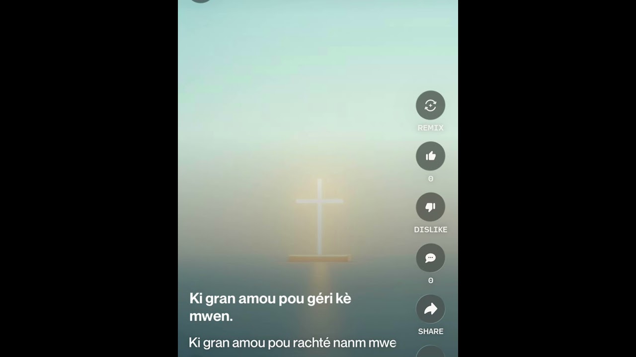 Ki gran amou pou rachté nanm mwen