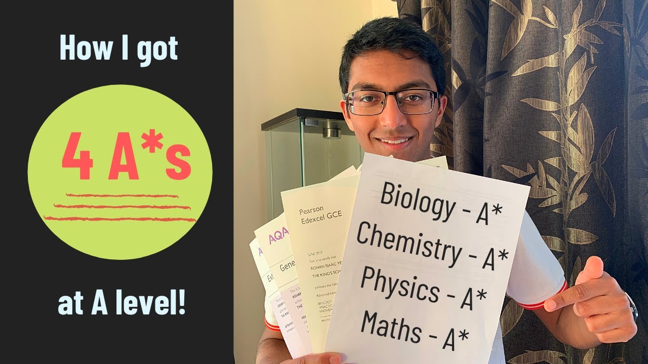 5 simple tips to SMASH your A levels (and get 4 A*s)!