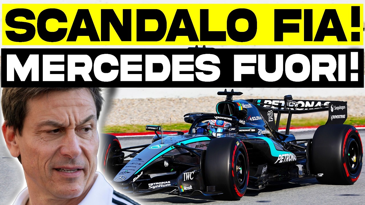 Ferrari RIVELA NUOVE PROVE contro il MOTORE MERCEDES alla FIA per la squalifica PRIMA DEL BAHRAIN!
