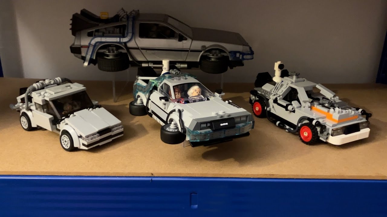 Lego Time Machine from Back to the Future Car Review and Comparison