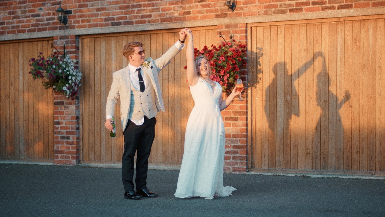 Matt & Georgina Hilltop Country House Wedding