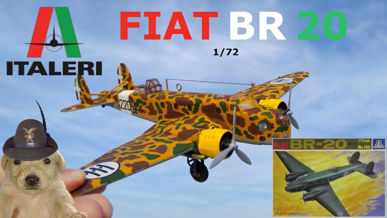 Italeri Fiat BR 20 M 1/72