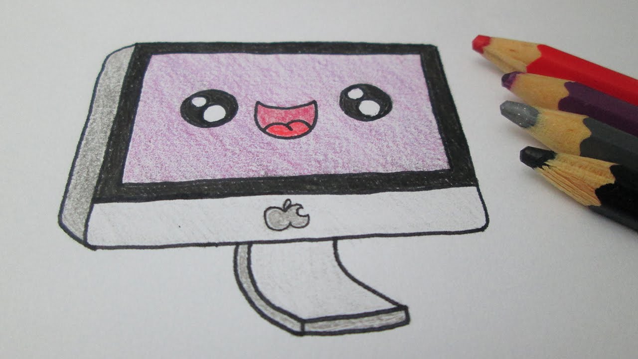 Como desenhar um computador Mac da Apple